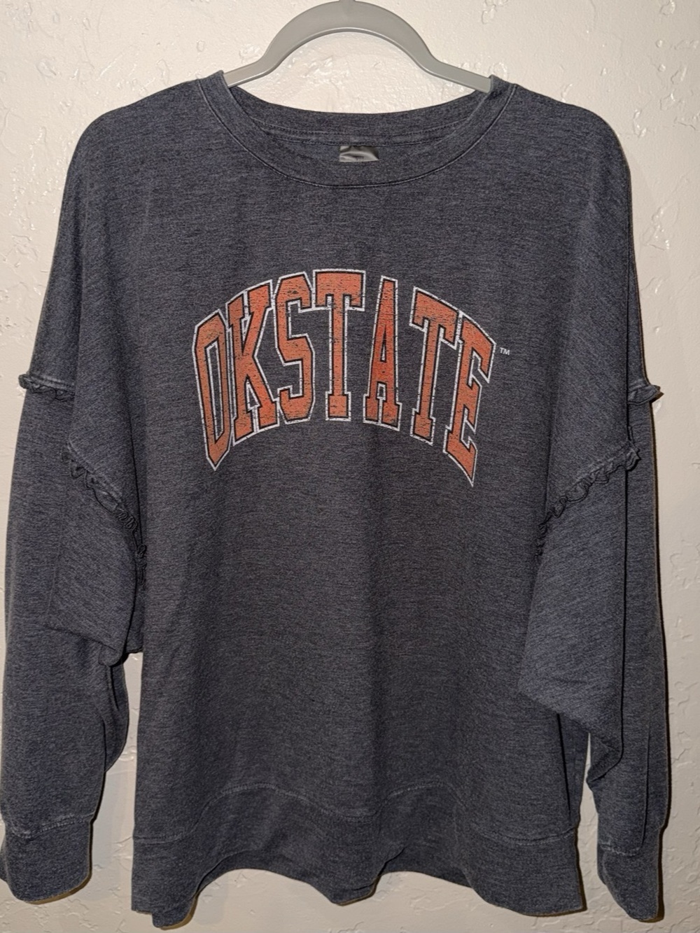 GameDay Couture Oklahoma State Collegiate Sweatshirt Gray XL